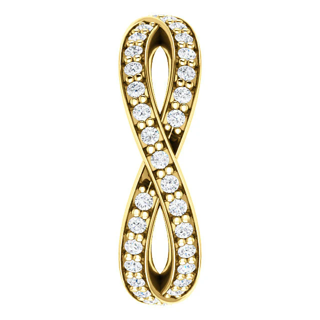 Cubic Zirconia Anniversary Ring Band, Style 05-39 (Inifinity Inspired Round or Square Eternity Band) - Image 10