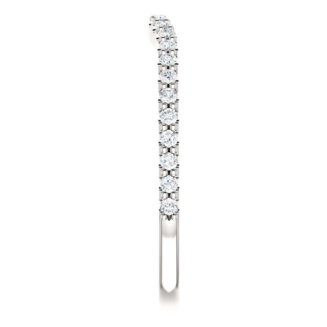 Cubic Zirconia Anniversary Ring Band, Style 122-142 (Kathryn Matching Band) - Image 5