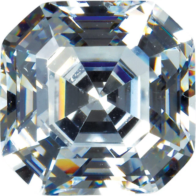 Asscher Cut Cubic Zirconia Loose Stones 5A Quality - Image 4