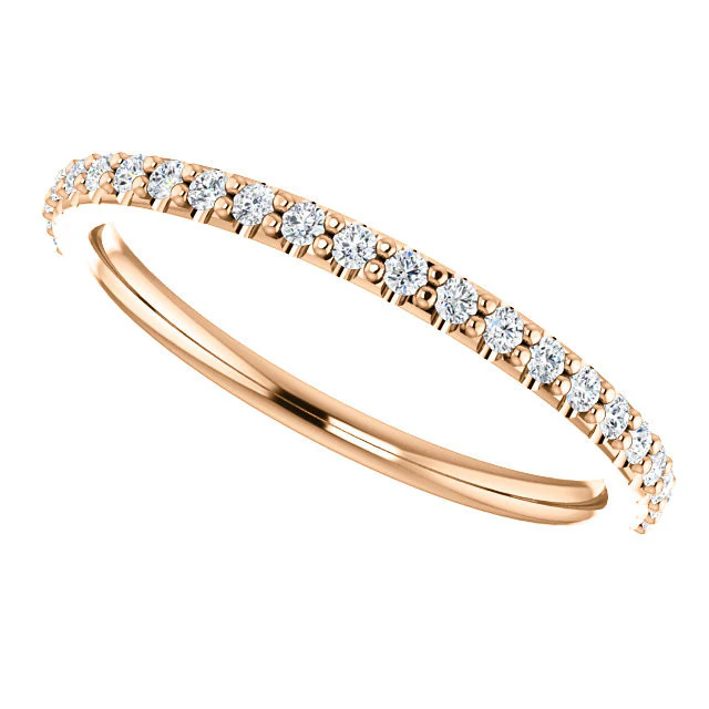 CZ Wedding Set, feat The Monique (Customizable Halo-Style) - Image 11