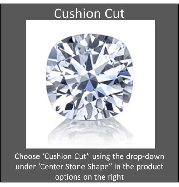 CZ Wedding Set, feat The Monique (Customizable Halo-Style) - Image 24