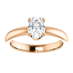 CZ Wedding Set, featuring The Marie Rosalind engagement ring (Customizable Oval Cut Solitaire with Tooled Trellis Design) - Image 11