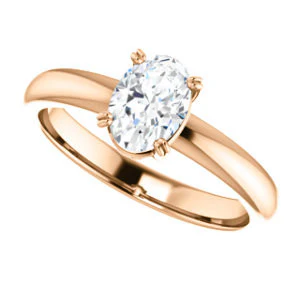 CZ Wedding Set, featuring The Marie Rosalind engagement ring (Customizable Oval Cut Solitaire with Tooled Trellis Design) - Image 13