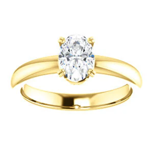 CZ Wedding Set, featuring The Marie Rosalind engagement ring (Customizable Oval Cut Solitaire with Tooled Trellis Design) - Image 7