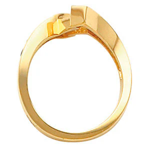 Cubic Zirconia Engagement Ring- The Ebony (Asscher or Princess Cut Solitaire Bypass with Black Epoxy Detailing) - Image 3