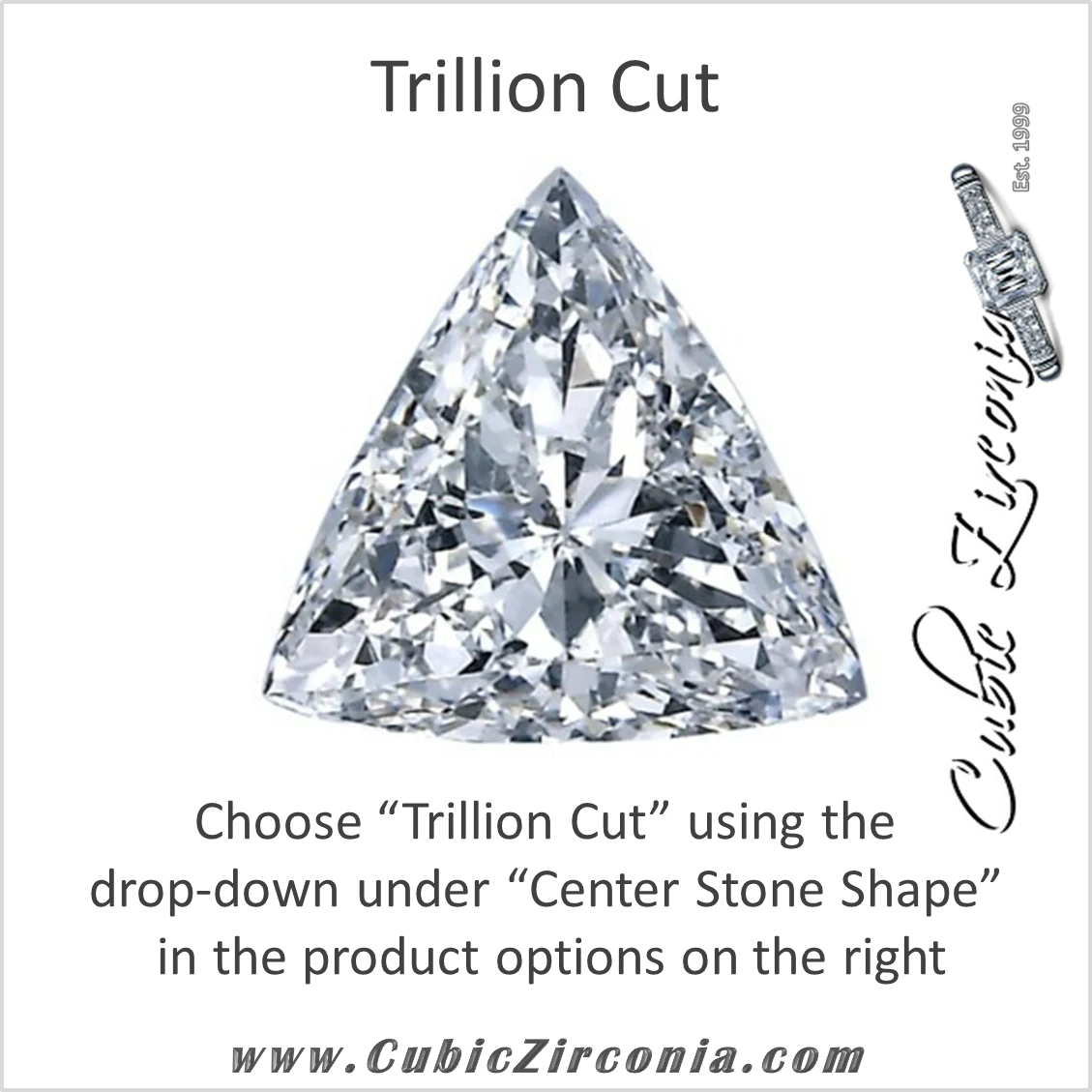CZ Wedding Set, Style 12-82 feat The Gigi Engagement Ring (Customizable Halo Style with Pave Band) - Image 15