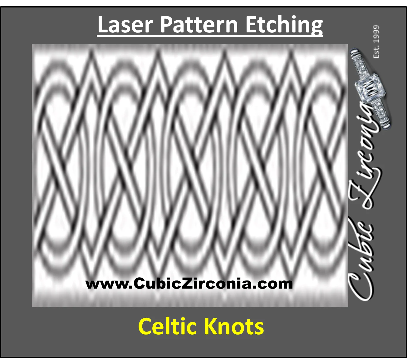 Laser Pattern Etching For Wedding Bands and Rings - Image 3