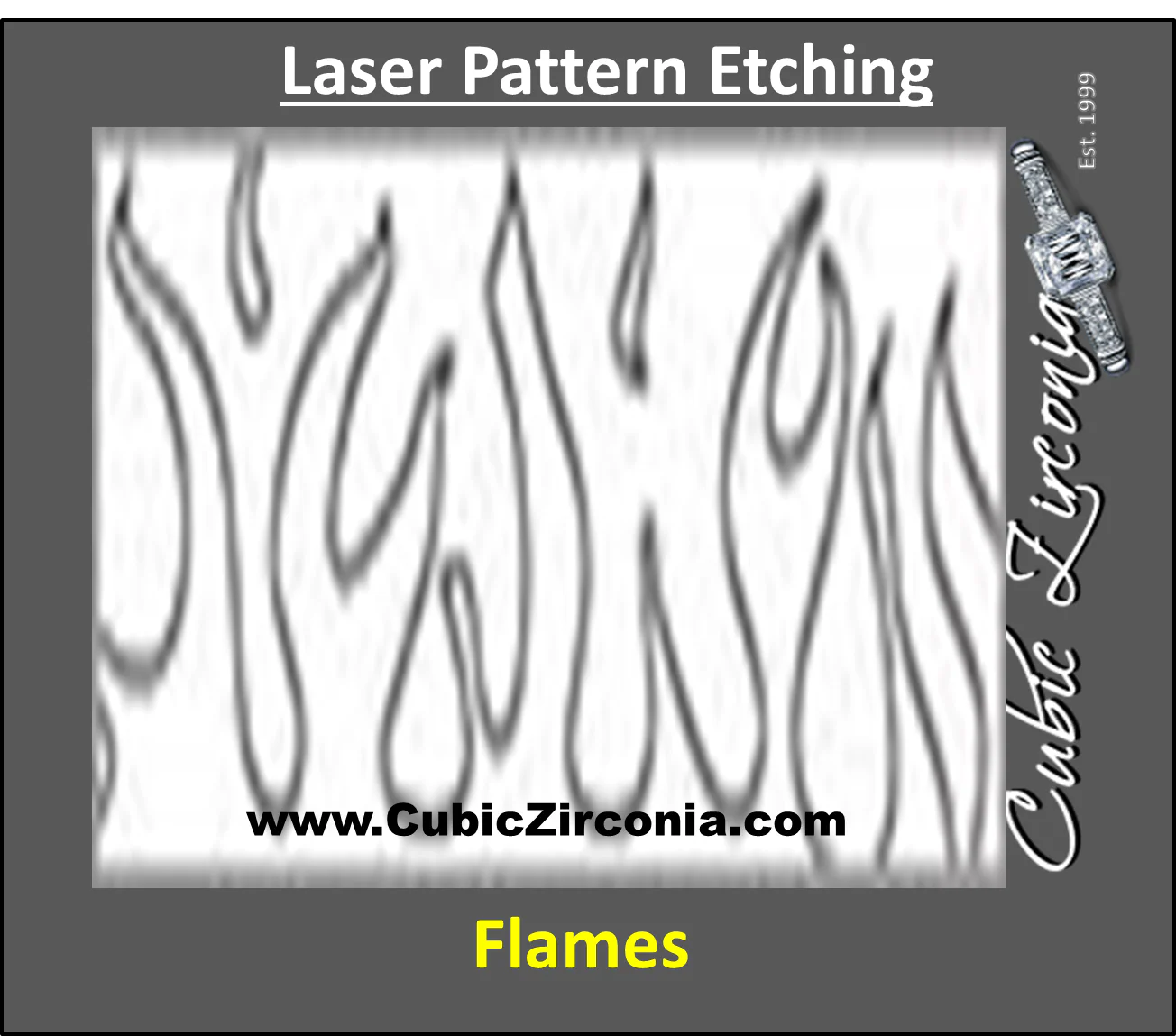 Laser Pattern Etching For Wedding Bands and Rings - Image 5
