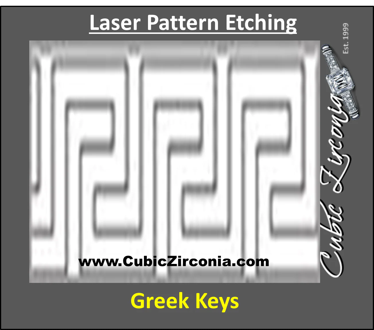 Laser Pattern Etching For Wedding Bands and Rings - Image 7