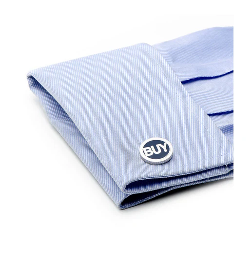 Men’s Cufflinks- Buy and Sell Circles - Image 4