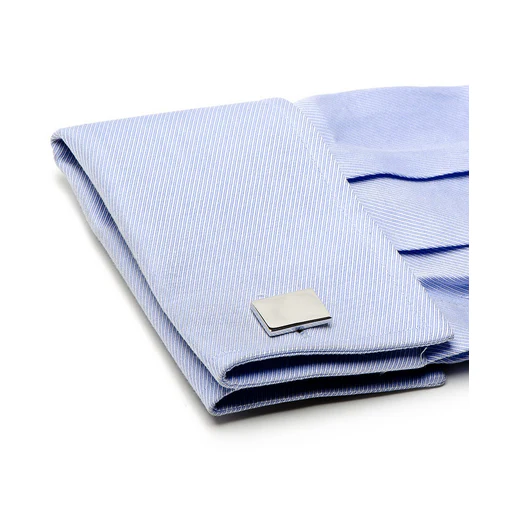 Men’s Cufflinks- Infinity Edge Smooth Rectangles - Image 5