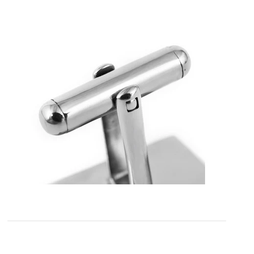 Men’s Cufflinks- Silver Plated with Floating Tigers Eye & Onyx - Image 3