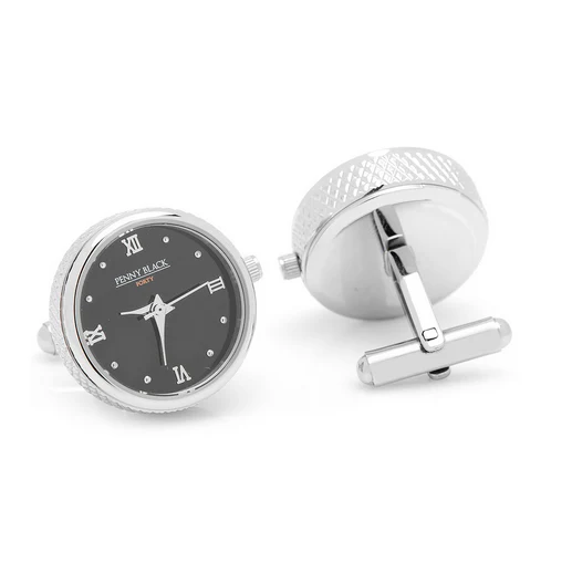 Men’s Cufflinks- Stainless Steel Functional Watch - Image 3