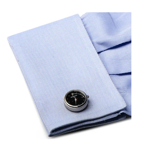 Men’s Cufflinks- Stainless Steel Functional Watch - Image 4
