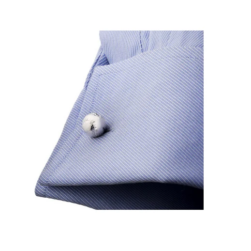 Men’s Cufflinks- Sterling Silver Baseballs - Image 4