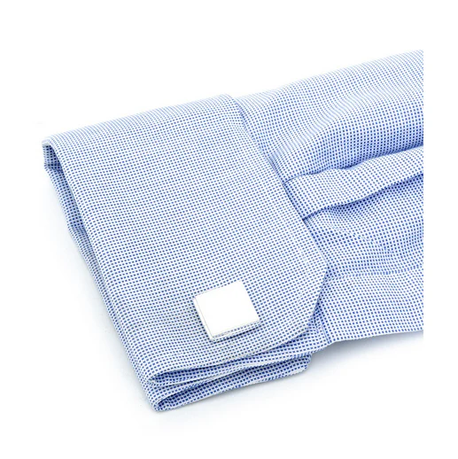 Men’s Cufflinks- Sterling Silver Engravable Locket (Functional) - Image 5