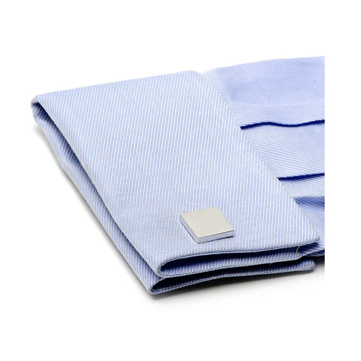 Men’s Cufflinks- Sterling Silver Infinity Edge Squares - Image 5