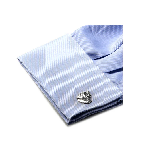 Men’s Cufflinks- Sterling Silver Labrador Dogs - Image 6