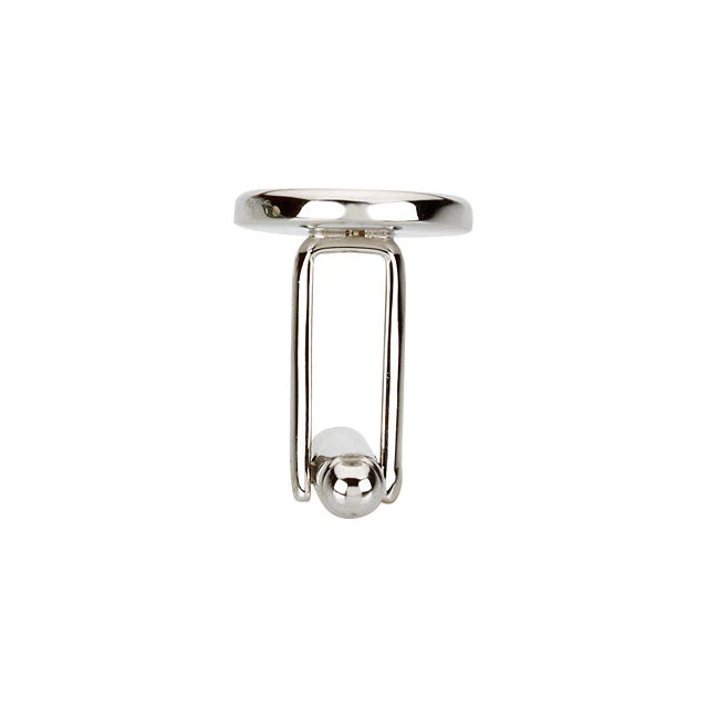 Men’s Cufflinks- Sterling Silver with Mother of Pearl - Image 3