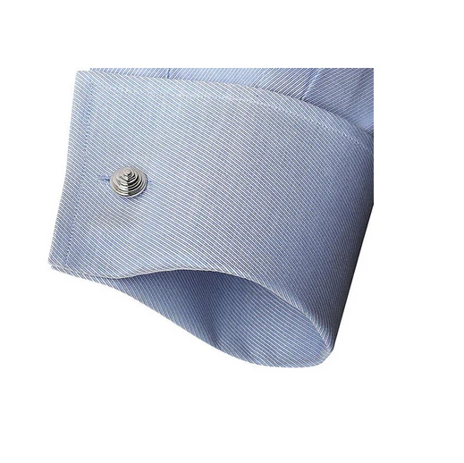 Men’s Cufflinks- Sterling Silver Weightlifter Barbells - Image 3
