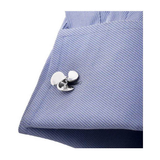 Men’s Cufflinks- Sterling Silver Yachtsman's Propellers - Image 4