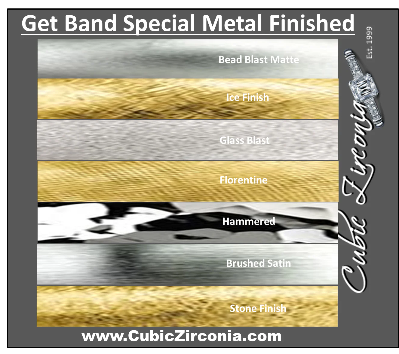 Men’s Wedding Band – The Mark Twain Ring (Titanium 6mm Square Comfort Fit) - Image 3