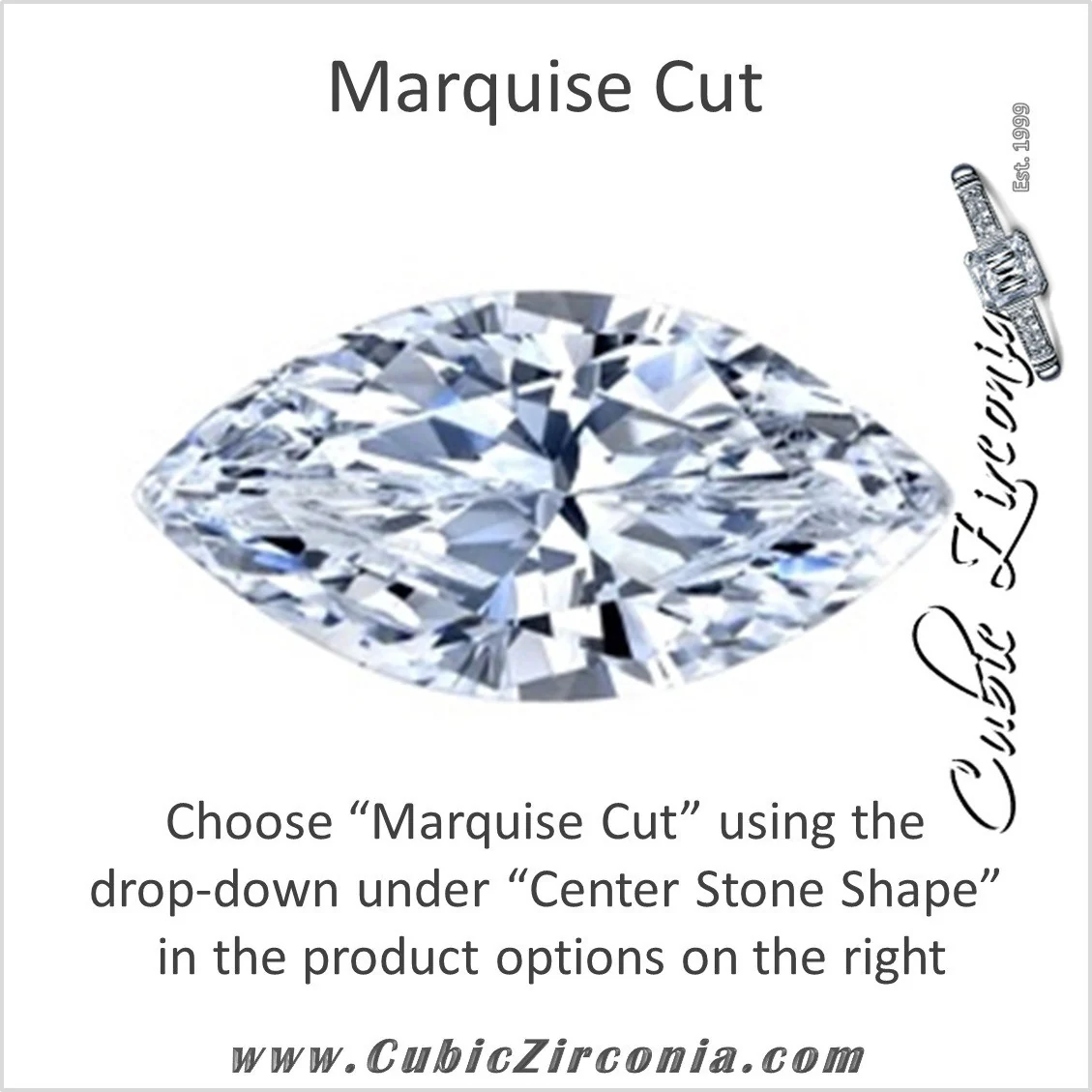 Cubic Zirconia Engagement Ring- The Deanna (Customizable Semi-Solitaire with Leafy-inscribed Band) - Image 9